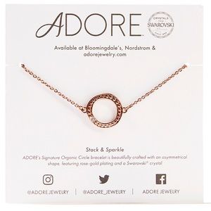 Adore by Swarovski® Organic Circle Bracelet ⭐️